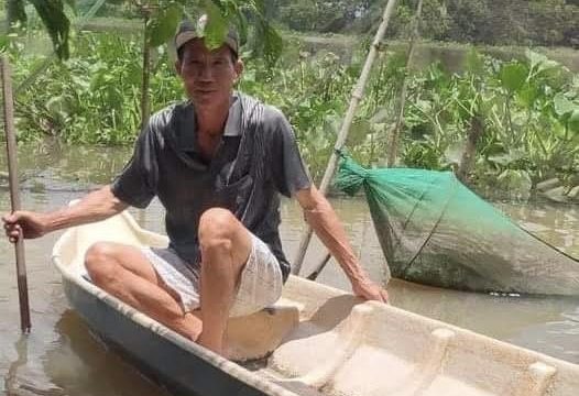 Long An: Người đàn ông nhảy xuống sông Vàm Cỏ Đông cứu nạn nhân đuối nước