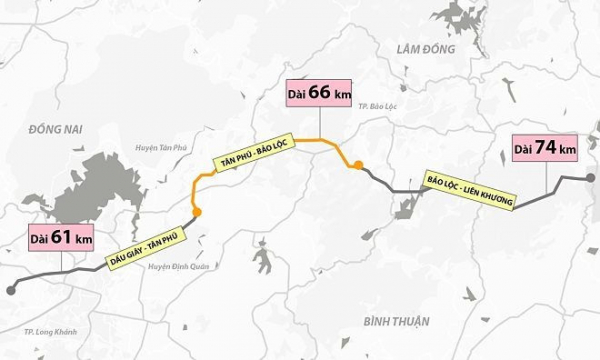 Lâm Đồng mở 11 mỏ khoáng sản phục vụ thi công cao tốc Bảo Lộc-Liên Khương