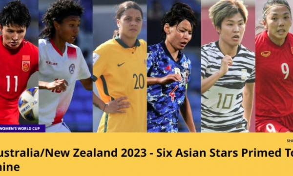 Huỳnh Như lọt top ngôi sao châu Á hứa hẹn tỏa sáng ở World Cup nữ 2023