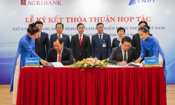 Agribank và VNPT ký kết Thỏa thuận hợp tác toàn diện