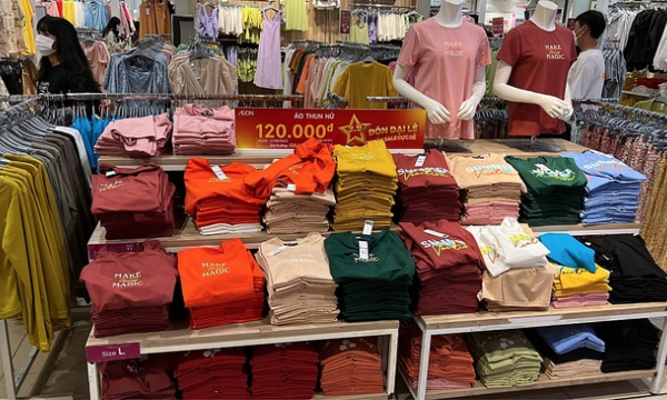 Aeon Việt Nam lấn sân sang bán quần áo