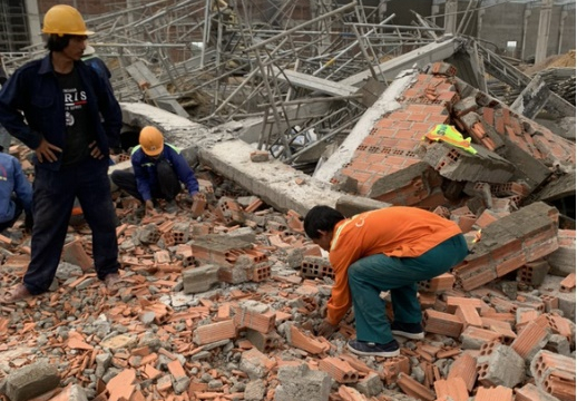 Danh sách 11 nạn nhân vụ sập tường nhà xưởng đang xây ở Bình Định