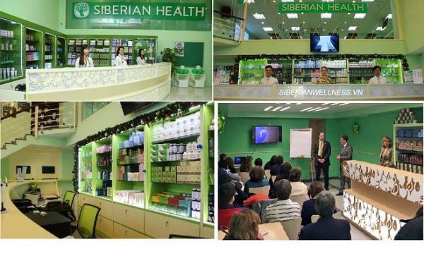 Công ty TNHH Siberian Health Quốc tế bị thu hồi giấy bán hàng đa cấp