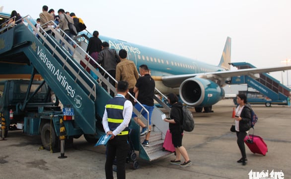 Khách đi Vietnam Airlines được làm check-in online tất cả sân bay nội địa
