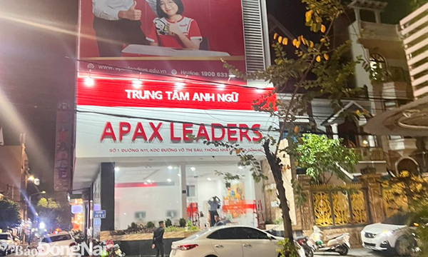 Trung tâm Anh ngữ Apax Leaders tại TP.Biên Hòa 'đem con bỏ chợ'