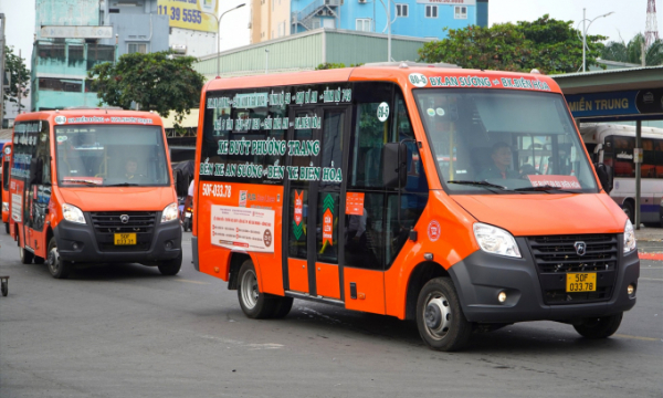 Mở 4 tuyến xe buýt kết nối TPHCM với Đồng Nai