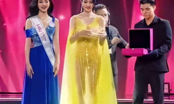 BTC Hoa hậu Việt Nam xin lỗi về sự cố váy xuyên thấu của Phương Anh