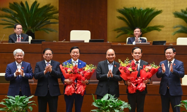 Ông Trần Lưu Quang và ông Trần Hồng Hà trở thành phó thủ tướng