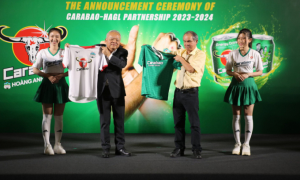 Hoàng Anh Gia Lai được Carabao tài trợ hai mùa giải