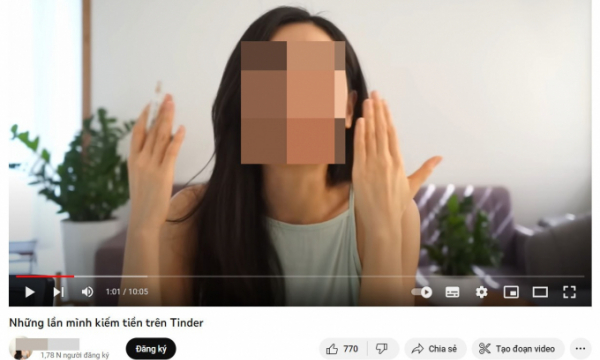 Nữ Youtuber gây phẫn nộ vì hướng dẫn không làm mà vẫn có ăn trên Tinder