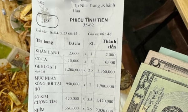 Kiểm tra, xác minh thông tin quán hải sản ở Nha Trang “chặt chém” 3 khách Trung Quốc
