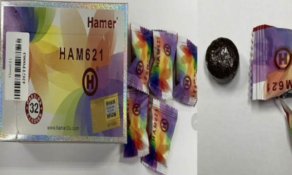 Phát hoảng với chất 'kích dục' trong kẹo ngậm Hamer