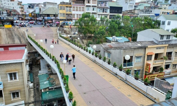 Khung sắt lan can 'cầu Hồng Kông' gây tranh cãi