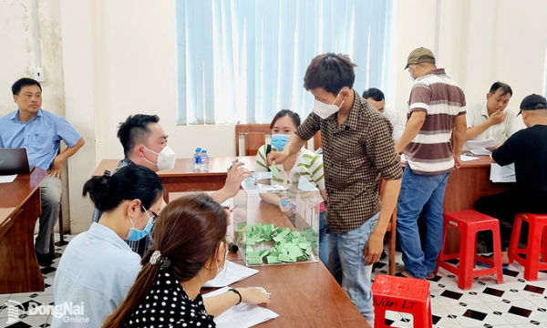 Thêm 31 hộ dân vùng sân bay Long Thành được bốc thăm tái định cư