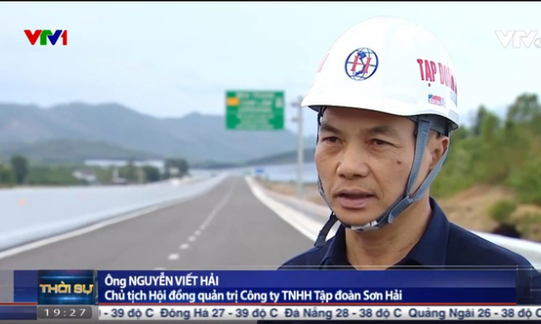 Chủ tịch Tập đoàn Sơn Hải lộ diện, nói về việc cao tốc Nha Trang - Cam Lâm vượt tiến độ 3 tháng
