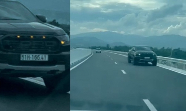 Đề nghị xác minh xe ô tô chạy ngược chiều trên cao tốc Nha Trang - Cam Lâm