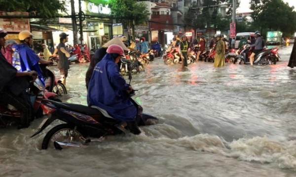 Khởi công dự án chống ngập tại 'rốn ngập' Biên Hòa