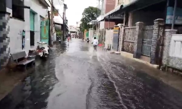 Khu phố Hải An, TT.Phước Hải (huyện Đất Đỏ): Cần khắc phục tình trạng cứ mưa là ngập