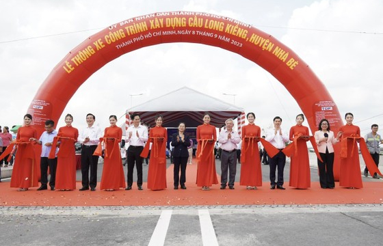 TPHCM: Thông xe cầu Long Kiểng huyện Nhà Bè