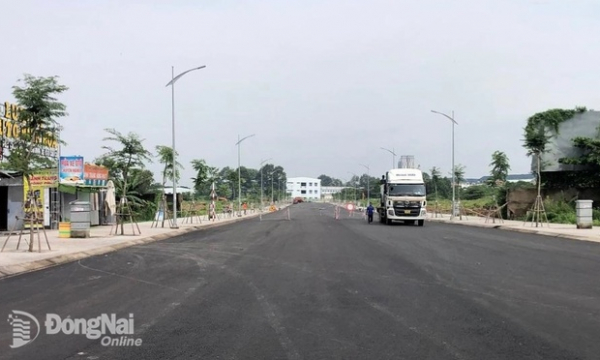 Sắp thông xe tuyến đường 47 tỷ đồng tại TP.Biên Hoà
