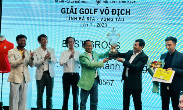 100 golfer tham dự giải golf vô địch tỉnh Bà Rịa - Vũng Tàu 2023