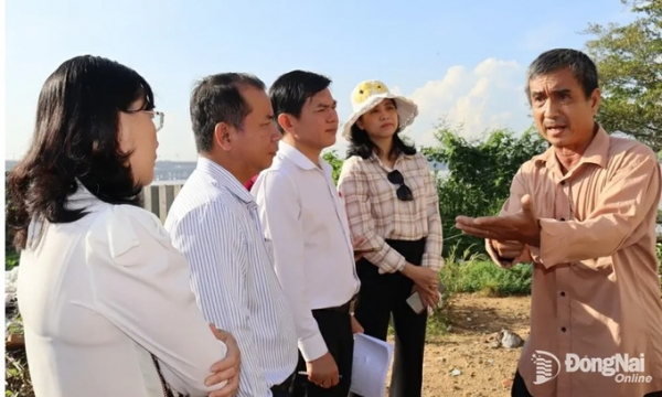 31 hộ chưa phê duyệt phương án bồi thường, hỗ trợ dự án Đường ven sông Đồng Nai