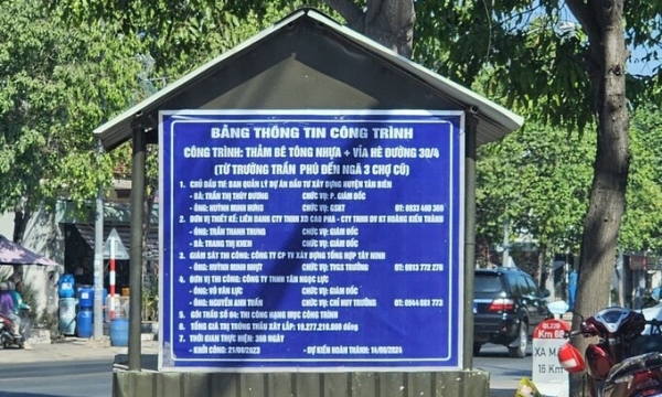 Tây Ninh: Cận cảnh DA Thảm nhựa đường 30/4 huyện Tân Biên