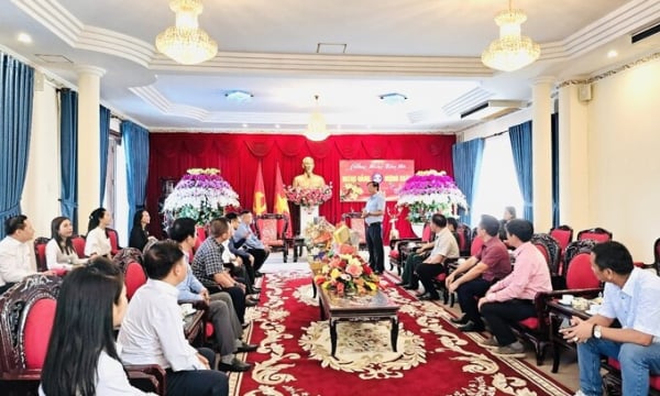 Hội Doanh nhân trẻ Đồng Nai chúc tết Lãnh đạo tỉnh và TP Biên Hoà