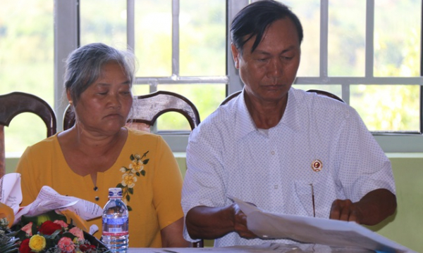Hai vợ chồng mang án oan tại Đắk Nông làm đơn yêu cầu bồi thường