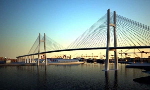 Hơn 4.800 tỷ đồng xây cầu đầu tiên qua sông Thị Vải