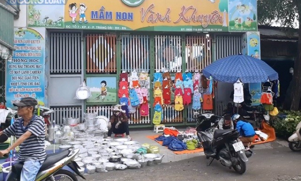 Trảng Dài, Biên Hòa (Đồng Nai): Chợ tự phát trên đường dân sinh