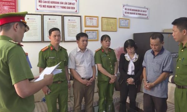 Bắt nguyên lãnh đạo, nhân viên ngân hàng ở Đắk Lắk