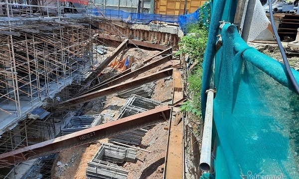 ‘Siêu dự án’ chung cư bị tố lấn chiếm đất, đào hầm sát vách nhà dân