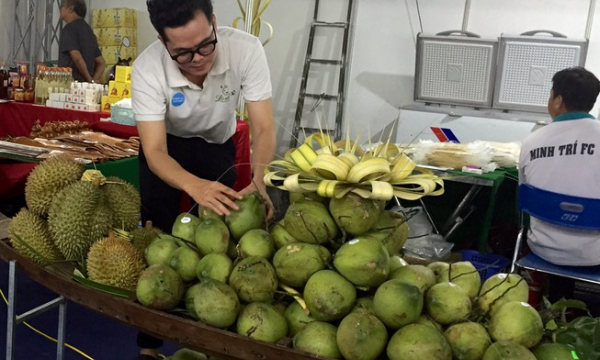 Đại gia Thái Lan đưa dừa Bến Tre sang Đài Loan