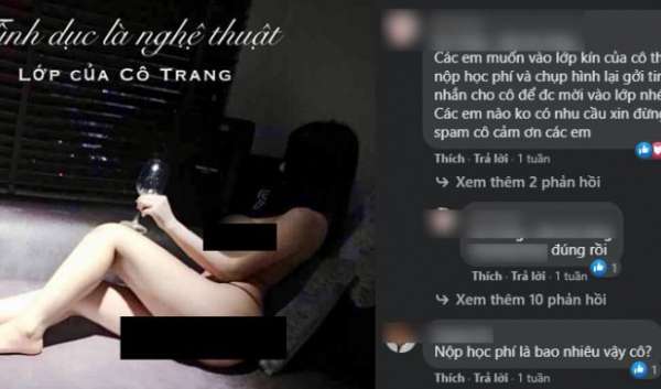 'Cô giáo Trang' mở 'lớp học tình dục' trên mạng có thể bị xử lý thế nào?