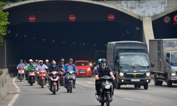 TP Hồ Chí Minh: Cấm xe qua hầm Thủ Thiêm theo giờ trong ngày 24 và 25/10