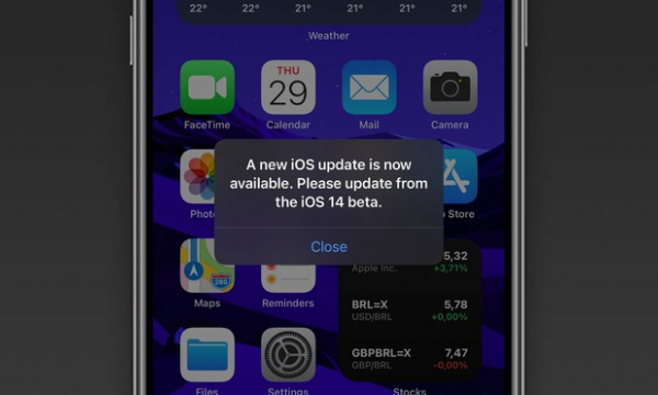 iOS 14 đang gặp lỗi lạ, làm phiền người dùng