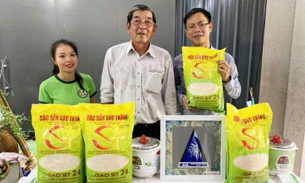 Gạo ST25 đoạt giải Nhất cuộc thi Gạo ngon Việt Nam lần II