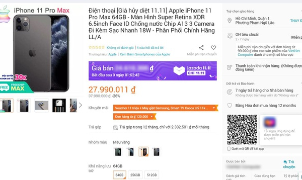 iPhone, tai nghe giảm giá hơn 10 triệu đồng là trò lừa đảo ngày sale 11/11