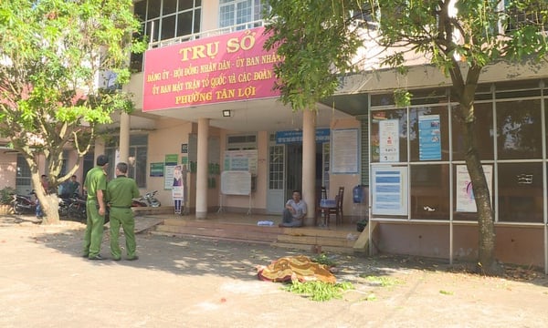 Đắk Lắk: Cán bộ phường tử vong tại sân ủy ban