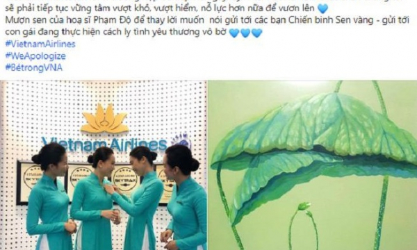 Nhân viên Vietnam Airlines đồng loạt treo hashtag xin lỗi cộng đồng