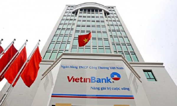 Cổ phiếu VietinBank tăng dựng đứng