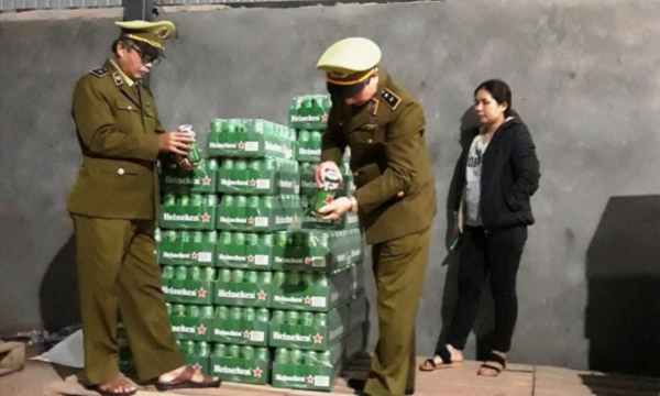 Thu giữ 1.200 sản phẩm bia Heineken nhập lậu tại Quảng Trị