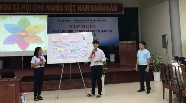 Bình Định: Học sinh trao đổi cởi mở về phòng chống xâm hại tình dục trẻ em