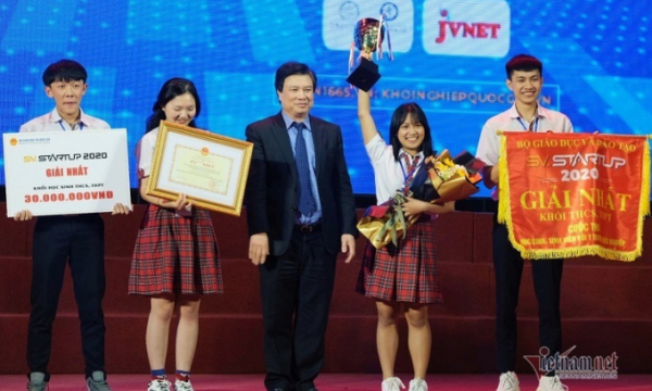 'Ống hút từ hạt bơ' của học trò Đắk Lắk giành giải Nhất cuộc thi khởi nghiệp