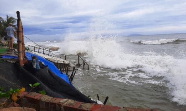 Cảnh báo gió giật, sóng lớn ở vùng biển Bình Thuận đến Cà Mau