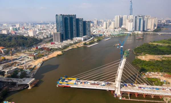 Hơn 100 triệu/m2 dự án căn hộ quanh cầu Thủ Thiêm