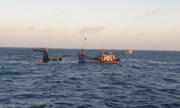 Bà Rịa - Vũng Tàu: Tìm thấy 1 thi thể ngư dân bị chìm trên biển