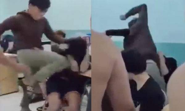 TPHCM Cộng đồng mạng 'dậy sóng' với clip hai thiếu niên bị đánh bầm dập