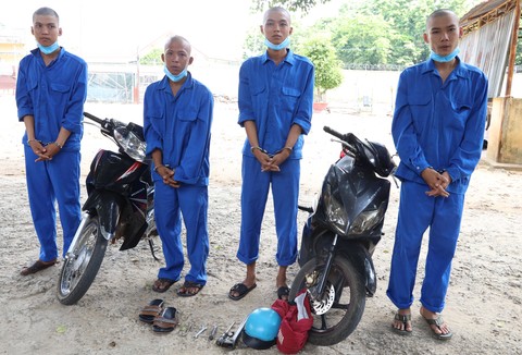 Nhóm đối tượng vận chuyển thuê xe máy trộm cắp từ TPHCM lên Tây Ninh